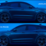 The Jaguar E-PACE and F-PACE SUVs
